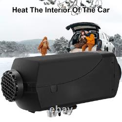 8KW 12V Diesel Air Heater LCD Thermostat Quiet For Trucks Boat Car Trailer TOP