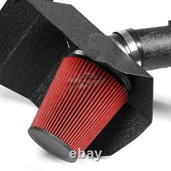 Black Cold Air Intake Pipe&heat Shield For 03-07 Dodge Ram 2500/3500 5.9l Diesel