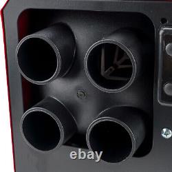 New 5kw Diesel Air Heater All In One Mini Heater 12V Four Air Vents Red