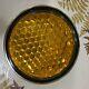 Rare, Vintage 1936, Large 5 Glass Reflector Yellowithamber, Brass Housing