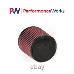 Volant 5154 Primo Diesel Round Red Oiled Air Filter, 4 F x 8 B x 7 T x 7 H