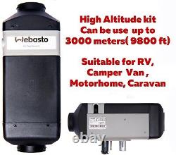 WEBASTO AIR TOP EVO55 DIESEL AIR HEATER KIT with MULTICONTROL HD TIMER and FULL