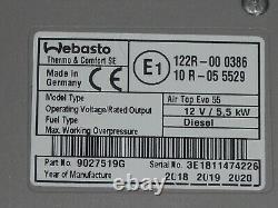 Webasto AirTop Evo 55 Diesel 12 Volt Standheizung mit Bausatz komplett NEU