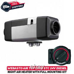 Webasto Air Top 2000 STC 2kW 24v Diesel Night Air Heater With Full Mounting Kit
