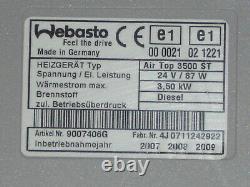 Webasto Airtop 3500 ST Standheizung 24V Mercedes Actros MP2 MP3 NEU 9007406 G