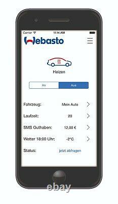Webasto Luftheizung Air Top Evo 40, 4kW, Diesel, Benzin, 12V, Thermo Call TC4
