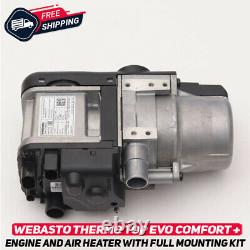 Webasto Thermo Top EVO Comfort+ 5kW 12v Diesel Mounting Kit Engine Air Heater